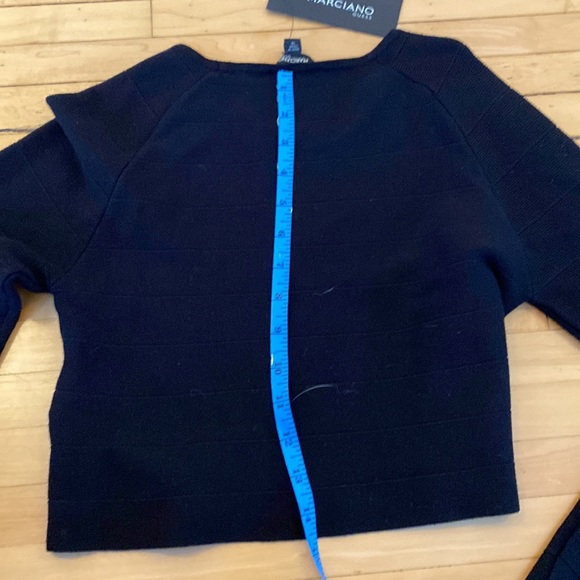 Marciano Guess cropped black sweater 14 - Picture 6 of 6